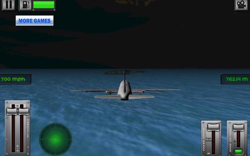 Flight Simulator Boeing 3D fly - Gameplay image of android game