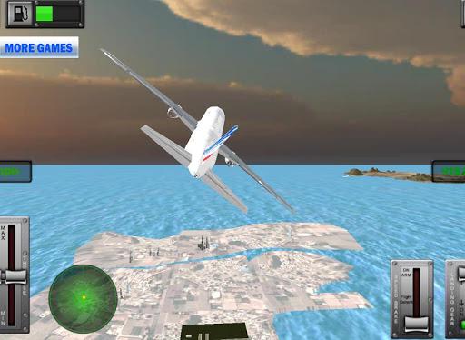 Flight Simulator Boeing 3D fly - Gameplay image of android game