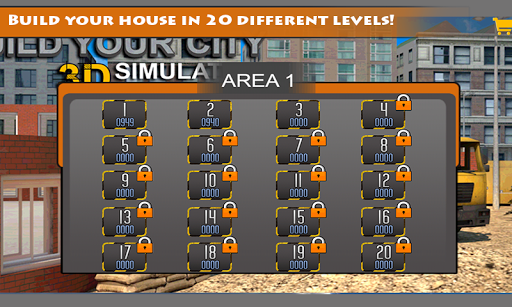 Build Your City: 3D Simulator - Gameplay image of android game