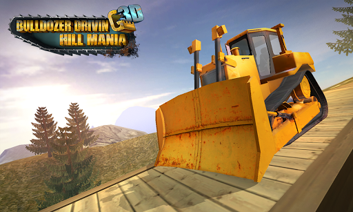 Bulldozer Drive 3D Hill Mania - Gameplay image of android game