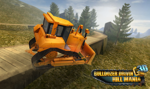 Bulldozer Drive 3D Hill Mania - Gameplay image of android game