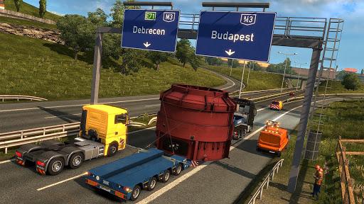 Truck Cargo Heavy Simulator - Gameplay image of android game