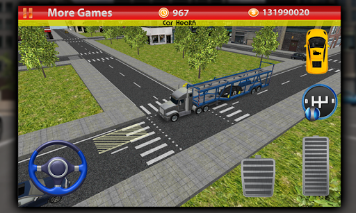 Cargo Transport Driver 3D - Gameplay image of android game