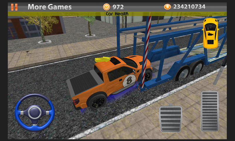 Car Transporter Parking Game 2 - Gameplay image of android game