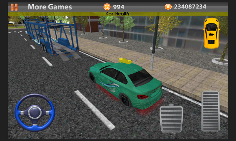 Car Transporter Parking Game 2 - Gameplay image of android game