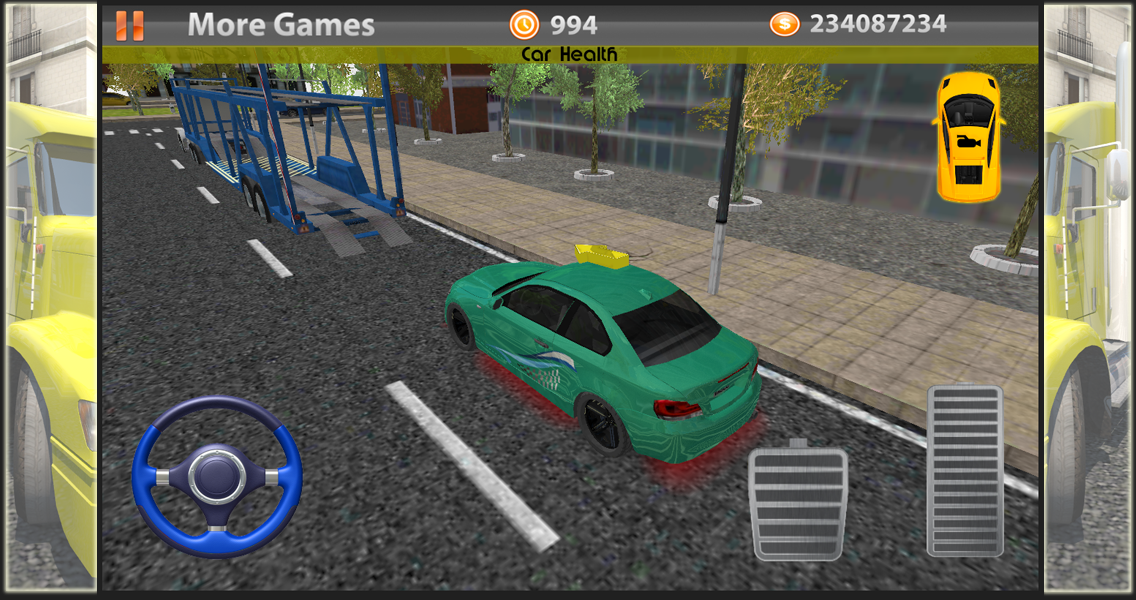 Car Transporter Parking Game 2 - Gameplay image of android game