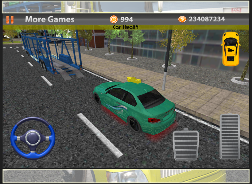 Car Transporter Parking Game 2 - Gameplay image of android game