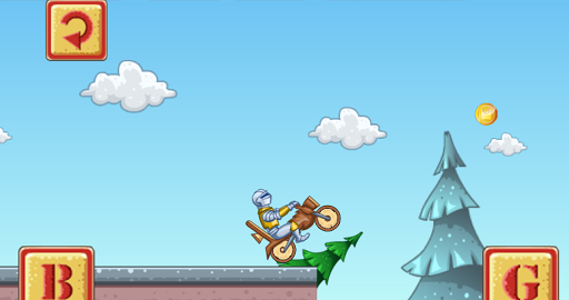 Ride to the Castle - Moto race - Gameplay image of android game