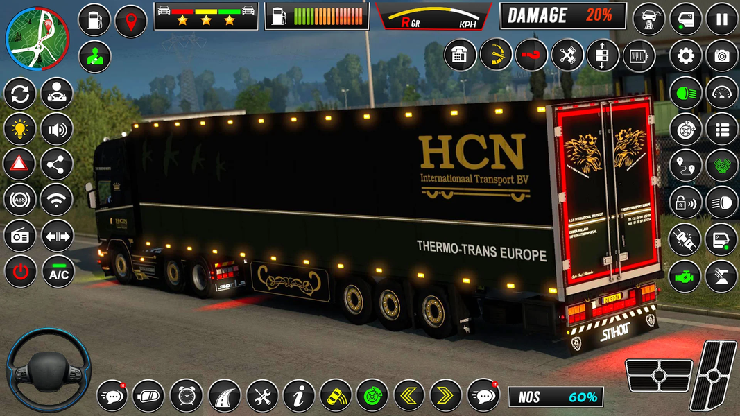 US Cargo Truck: 3D City Truck - Gameplay image of android game