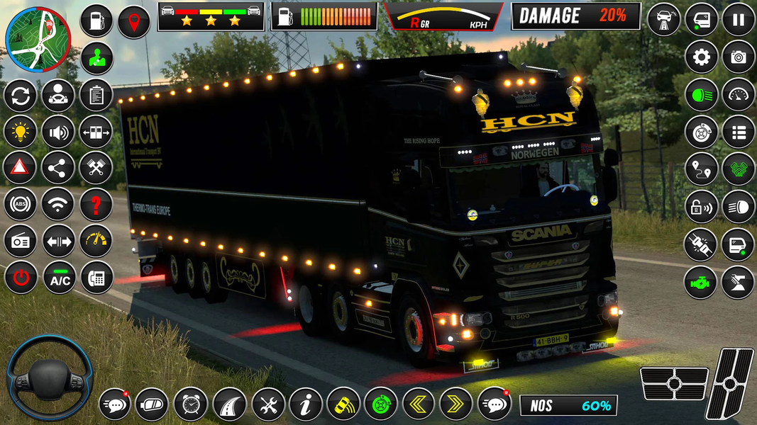 US Cargo Truck: 3D City Truck - Gameplay image of android game