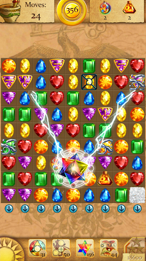 Clash of Diamonds - Match ۳ Jewel Games - عکس بازی موبایلی اندروید