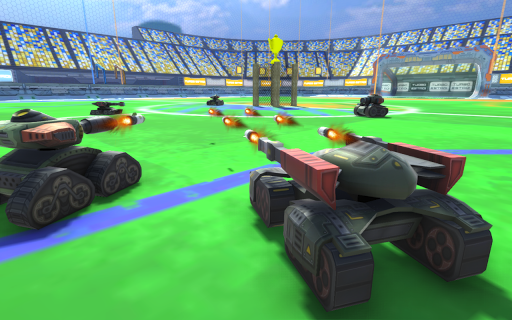 Clash of Tanks: Battle Arena - Gameplay image of android game