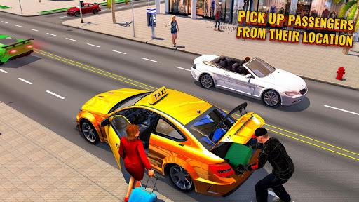 Taxi Simulator : Taxi Games 3D - Gameplay image of android game