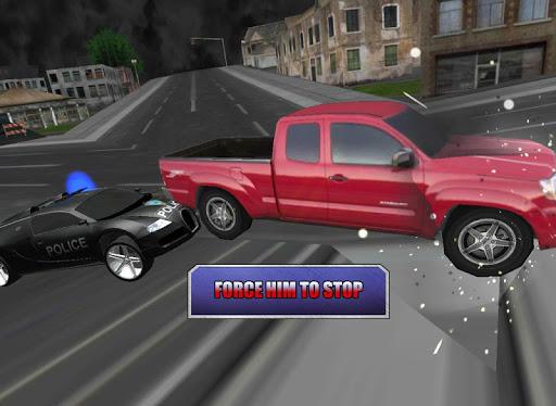 Crazy Driver Police Duty 3D - Gameplay image of android game