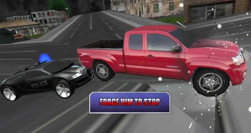 Crazy Driver Police Duty 3D - Gameplay image of android game