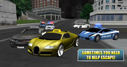 Crazy Driver Taxi Duty ۳D - عکس بازی موبایلی اندروید