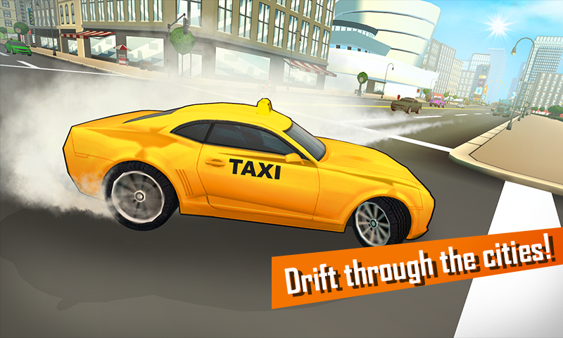 Crazy Driver Taxi Duty 3D 2 - Gameplay image of android game