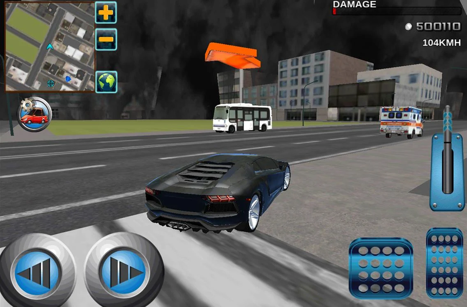 Crazy Driver 3D: VIP City Taxi - عکس بازی موبایلی اندروید