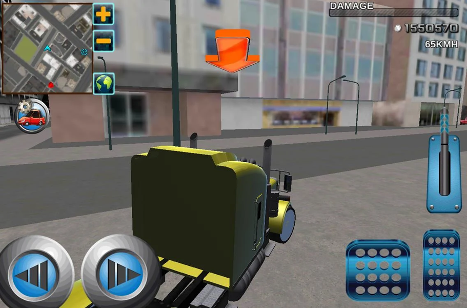 Crazy Driver 3D: VIP City Taxi - Gameplay image of android game