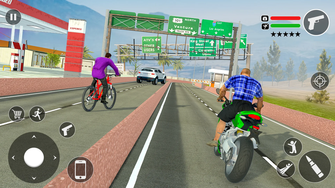 Crime City Gangster Games - عکس بازی موبایلی اندروید