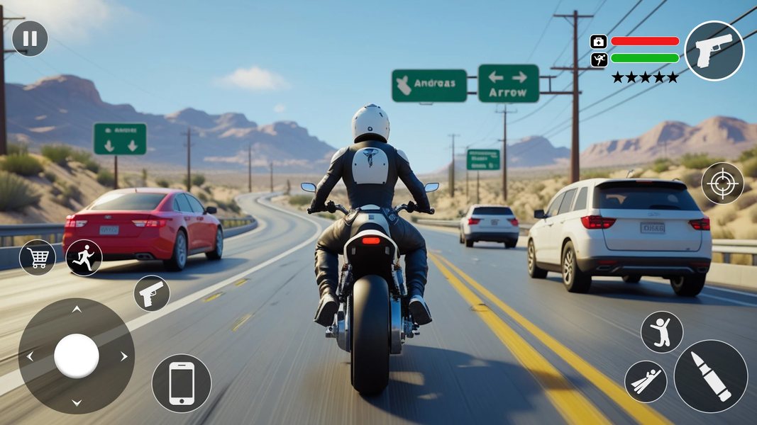 Crime City Gangster Games - عکس بازی موبایلی اندروید