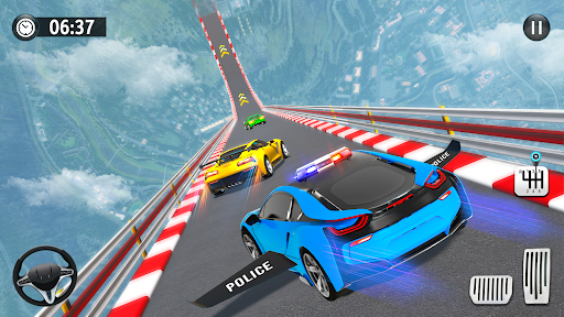 Crazy Car Stunt: Ramp Car Game - Gameplay image of android game