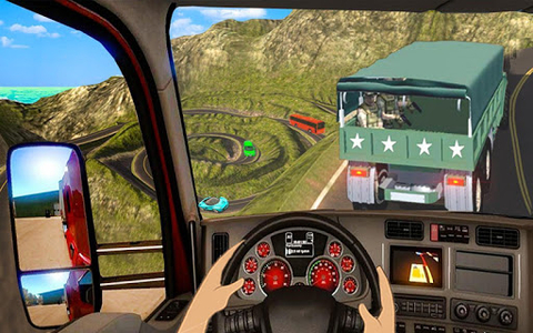 US Army Truck Sim Vehicles - عکس بازی موبایلی اندروید