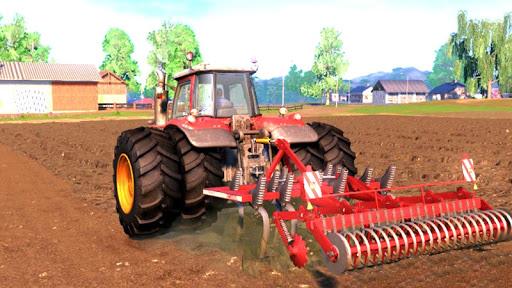 Farmer's Tractor Farming Simulator 2018 - Gameplay image of android game