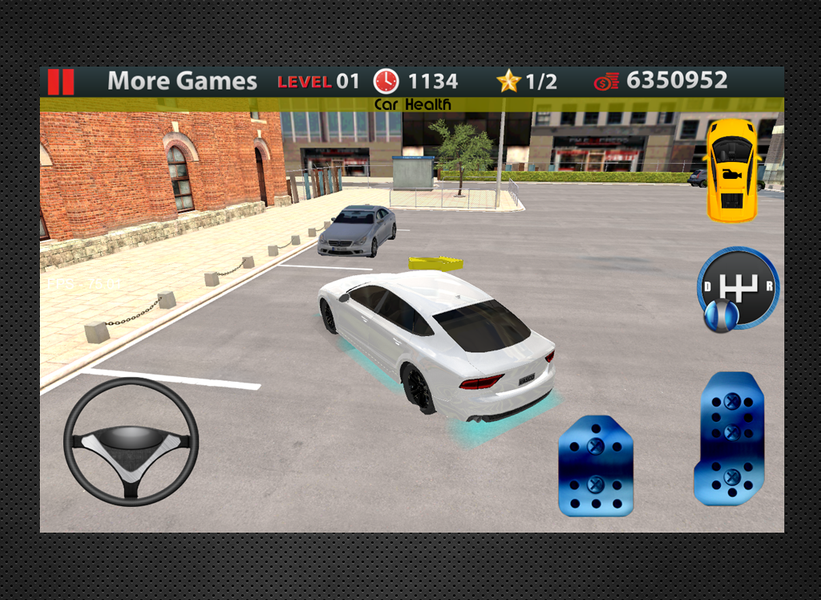 Driving School 3D Parking - Gameplay image of android game