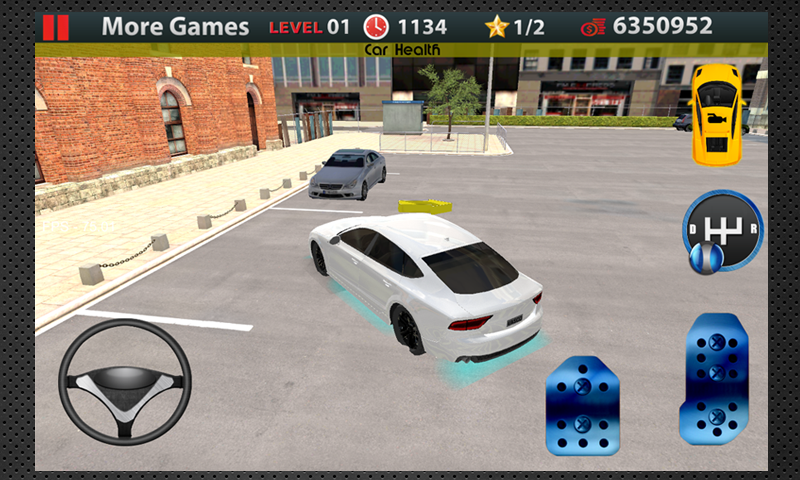 Driving School 3D Parking - Gameplay image of android game