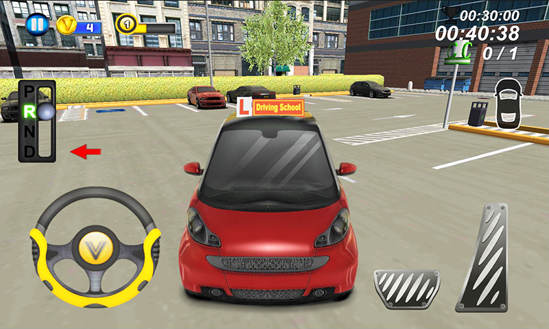 Driving School Parking 3D 2 - Gameplay image of android game