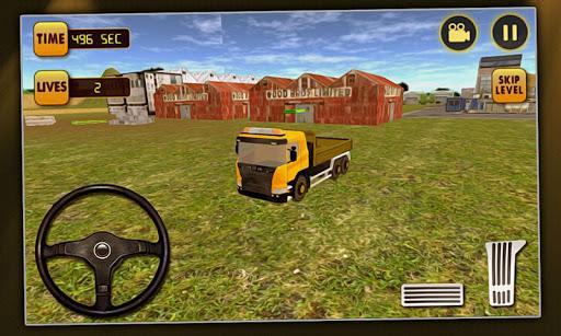 Excavator Simulator River Sand - Gameplay image of android game