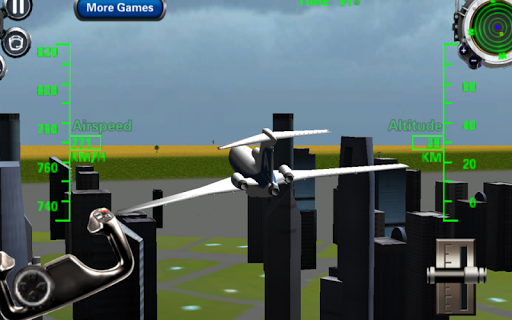 Jet Flight Simulator 3D - Gameplay image of android game