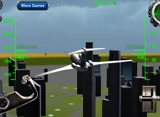 Jet Flight Simulator ۳D - عکس بازی موبایلی اندروید