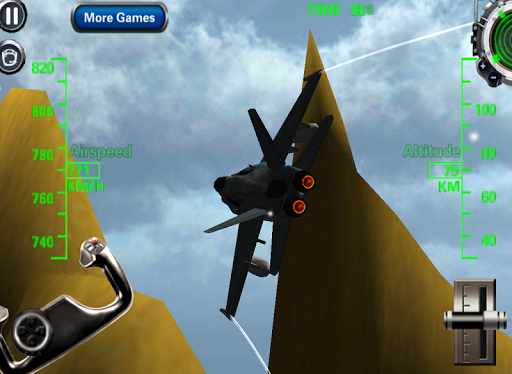 Jet Flight Simulator ۳D - عکس بازی موبایلی اندروید