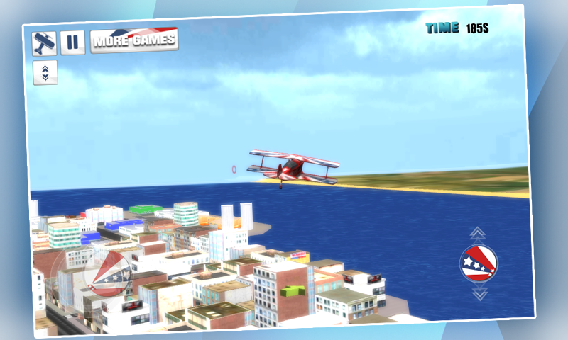 Flight School Academy: 3D Sim - Gameplay image of android game