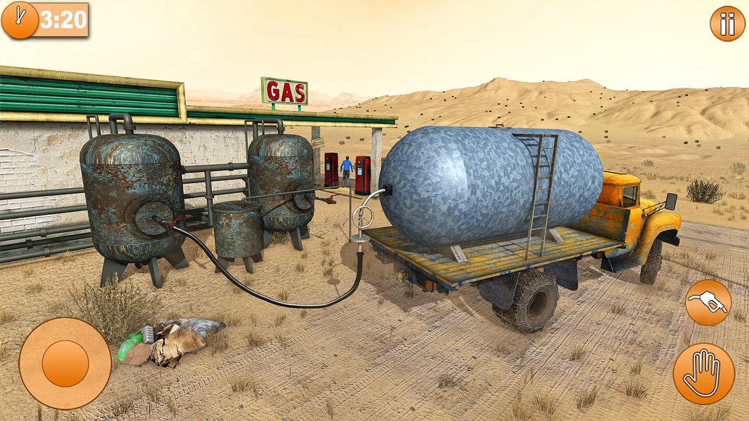 Gas Station Simulator Junkyard - Gameplay image of android game