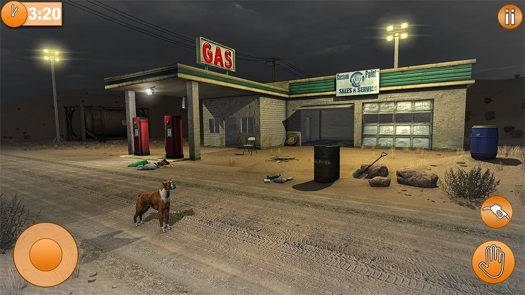 Gas Station Simulator Junkyard - Gameplay image of android game