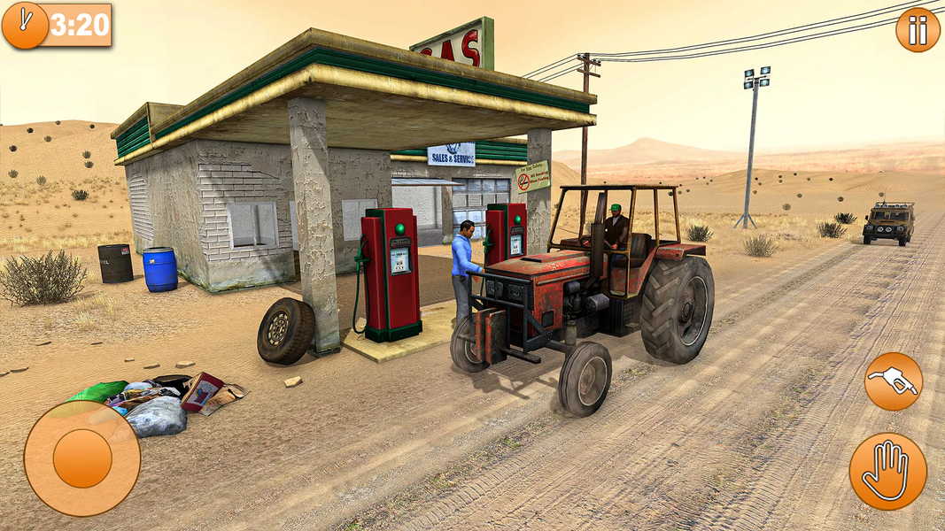 Gas Station Simulator Junkyard - Gameplay image of android game