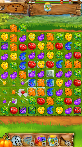 Harvest Hero - Free Match 3 Games - Gameplay image of android game