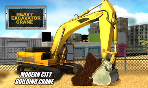 Heavy Excavator Crane Sim - عکس بازی موبایلی اندروید