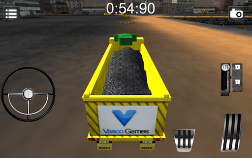 Heavy dump truck 3D parking - عکس بازی موبایلی اندروید