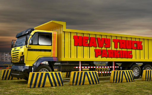 Heavy dump truck 3D parking - Gameplay image of android game