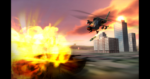 Helicopter 3D flight sim 2 - Gameplay image of android game