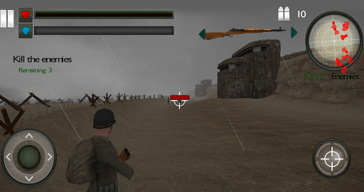 Heroes of Omaha Beach WW2 - Gameplay image of android game