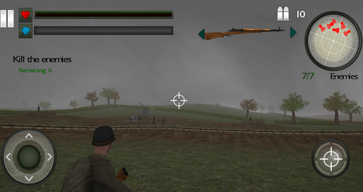 Heroes of Omaha Beach WW2 - Gameplay image of android game