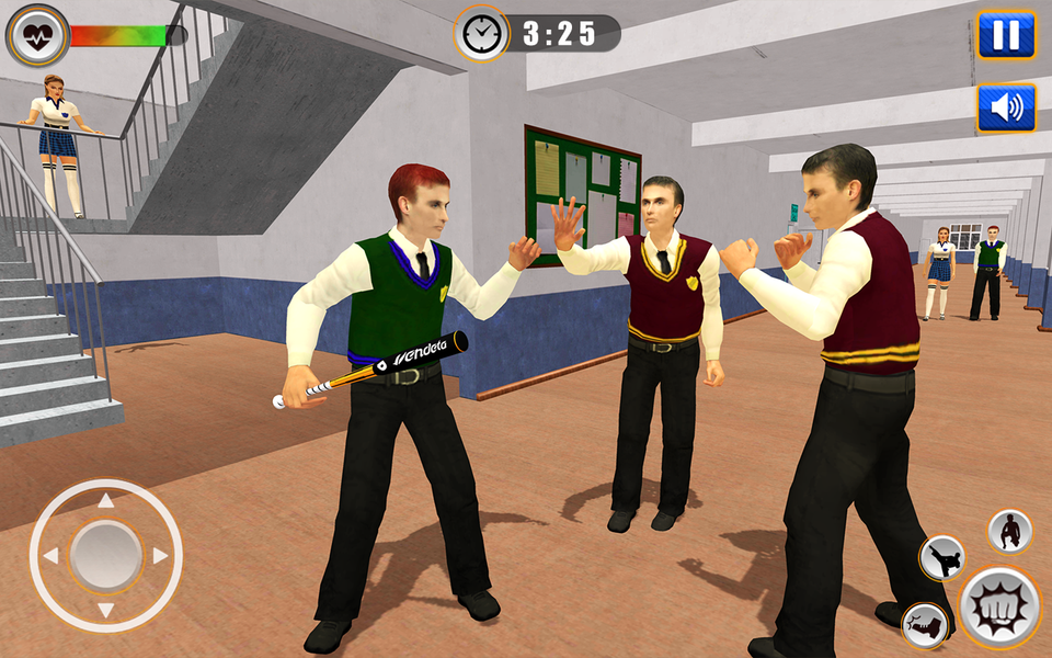 High School Gangster Life - Gameplay image of android game