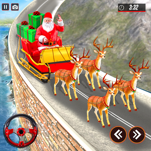 Santa Gifts Transporter Truck - Image screenshot of android app
