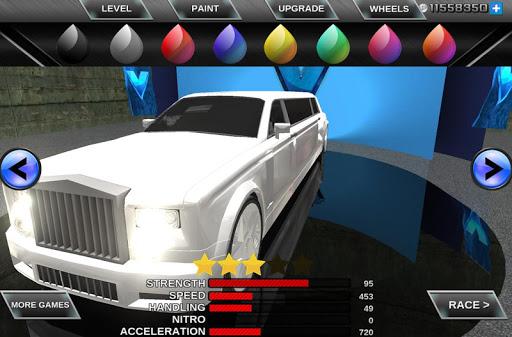 Limo Driving 3D Simulator - Gameplay image of android game