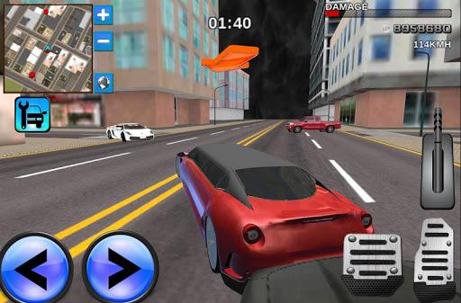 Limo Driving 3D Simulator - Gameplay image of android game